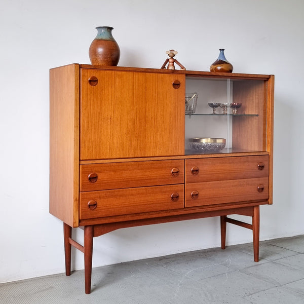 Mid-century Highboard & Bar Cabinet