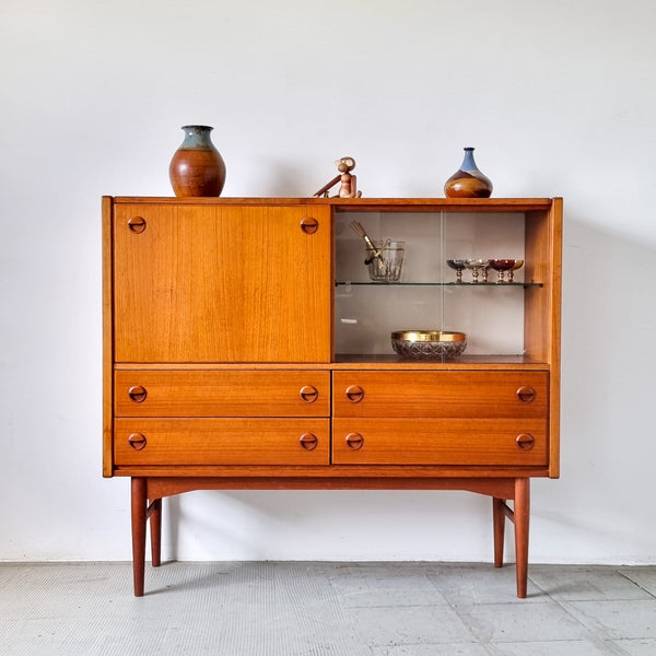 Mid-century Highboard & Bar Cabinet