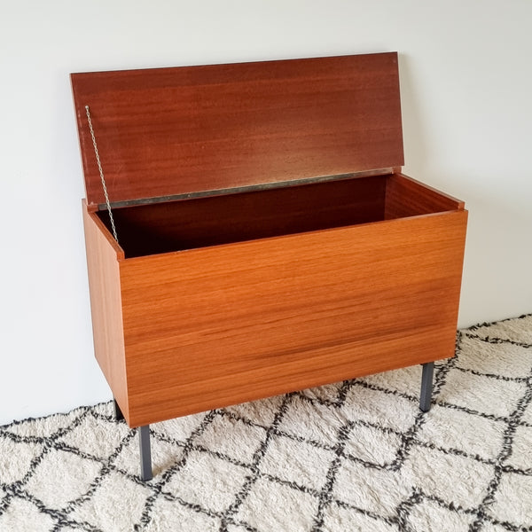 Vintage Modernist Teak Storage Chest