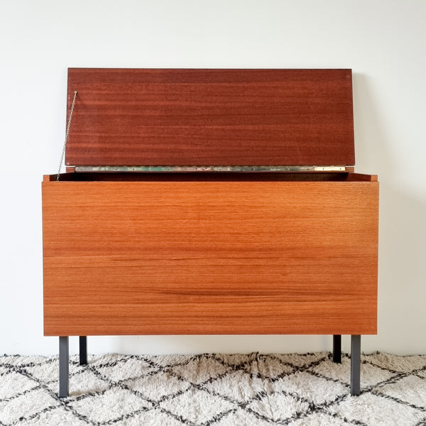 Vintage Modernist Teak Storage Chest