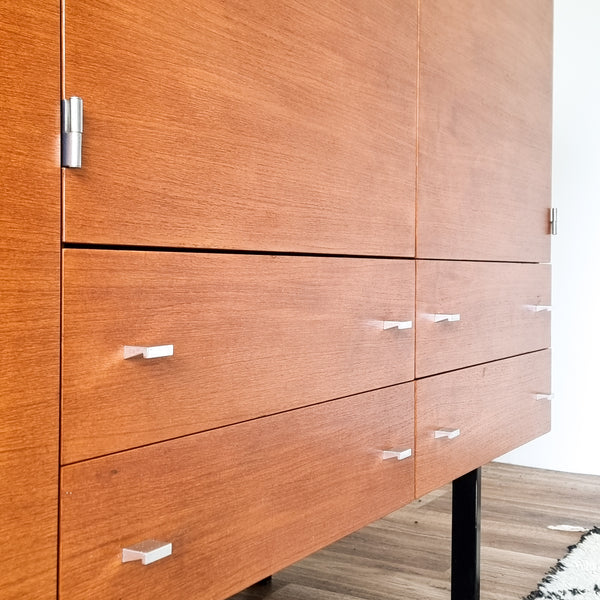 Pierre Guariche for Meurop Highboard Model "1894" in Teak