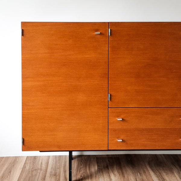 Pierre Guariche for Meurop Highboard Model "1894" in Teak