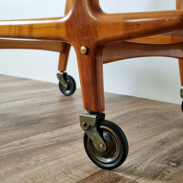 RESERVED Italian Style Wooden Bar Cart