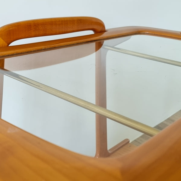 RESERVED Italian Style Wooden Bar Cart