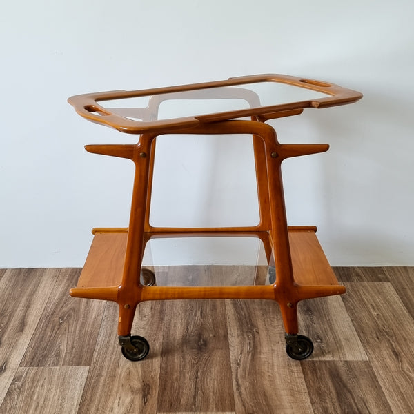 RESERVED Italian Style Wooden Bar Cart