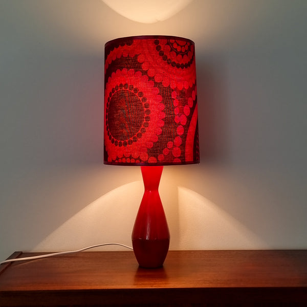 Red Retro Pop Table Lamp