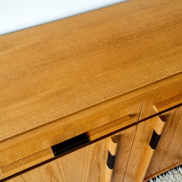 Vintage 70s Handcrafted Entrance Cabinet