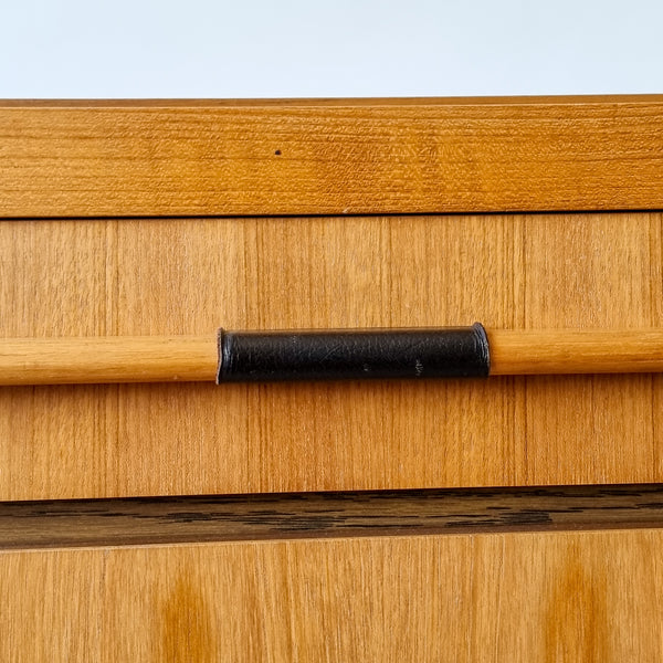 Vintage 70s Handcrafted Entrance Cabinet