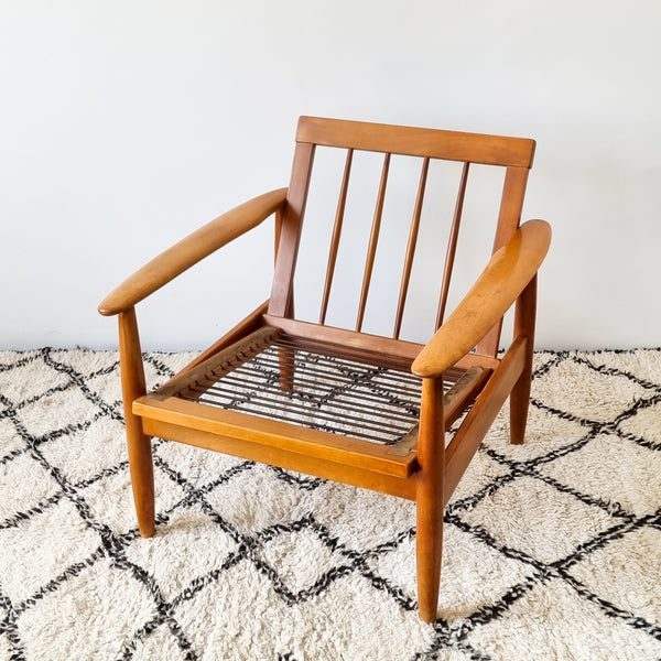 Pair of Danish Leather Armchairs