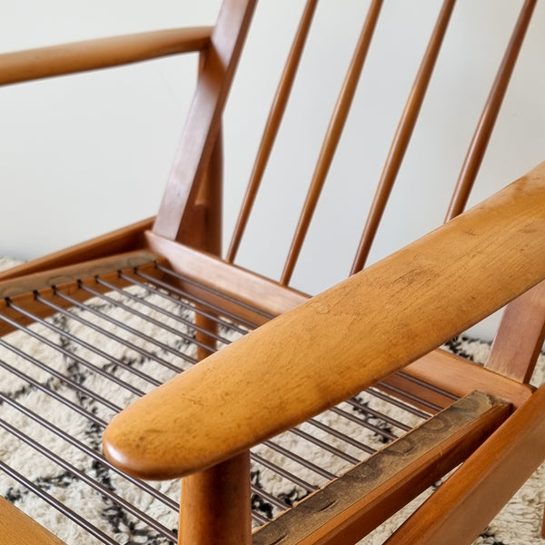 Pair of Danish Leather Armchairs