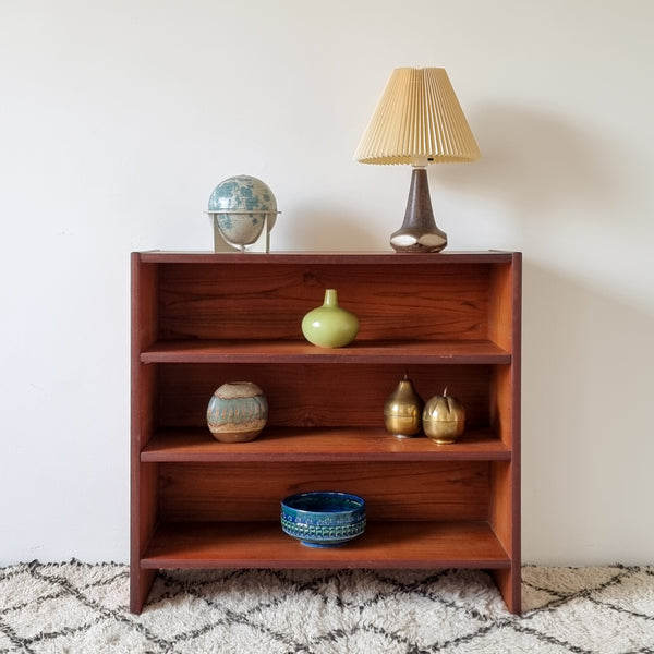 Small Danish style Teak Bookshelf