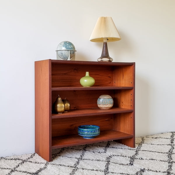 Small Danish style Teak Bookshelf