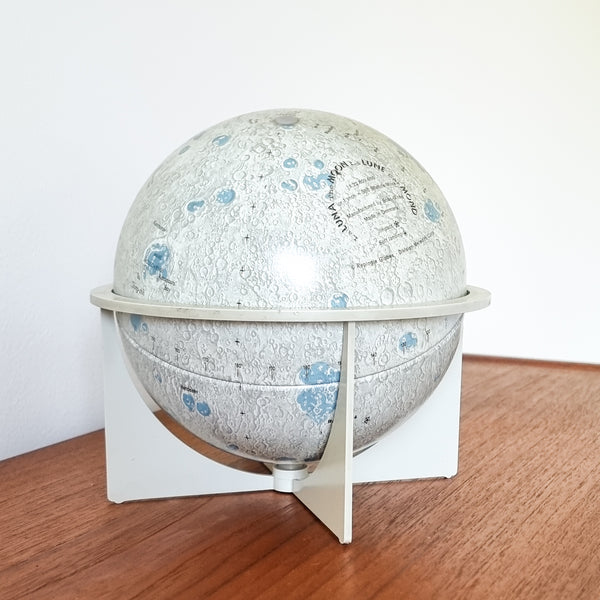 "La Lune" Vintage Tin Replogle Moon Globe