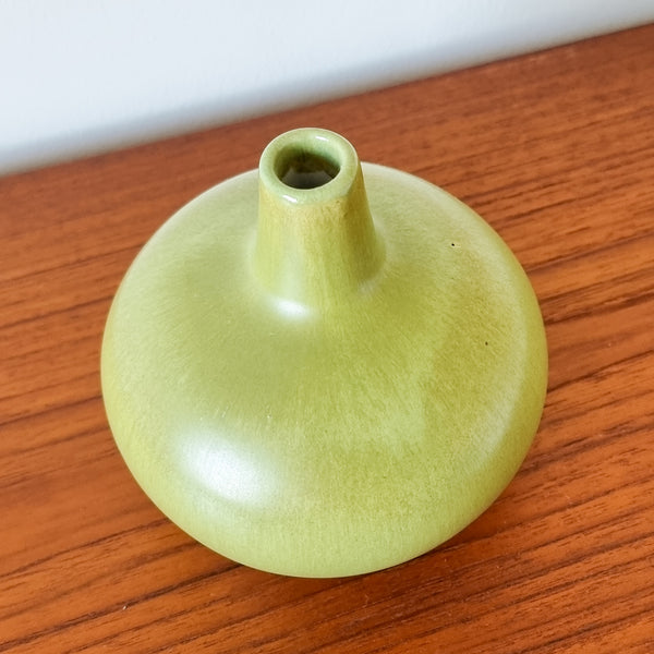 Mid-century Lime Green Vase