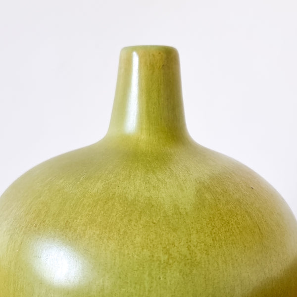 Mid-century Lime Green Vase