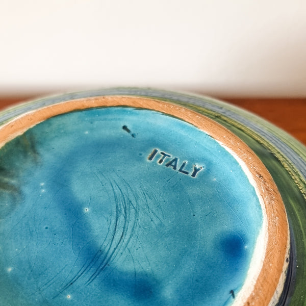 RESERVED Nuovo Rinascimento Bitossi style Candle Holder