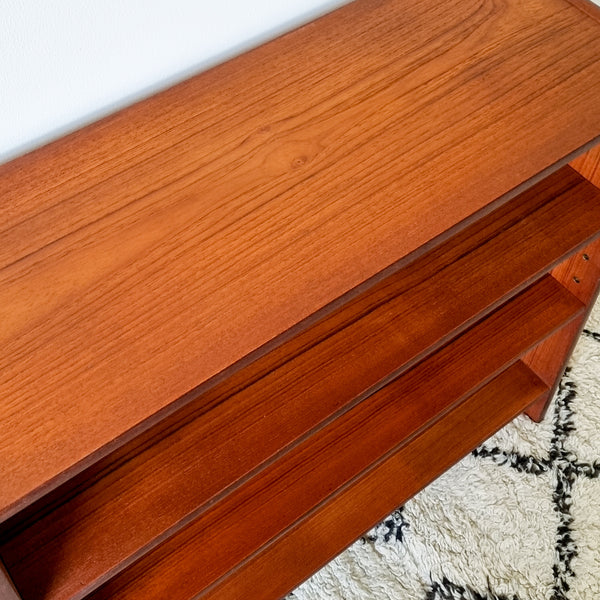 Small Danish style Teak Bookshelf