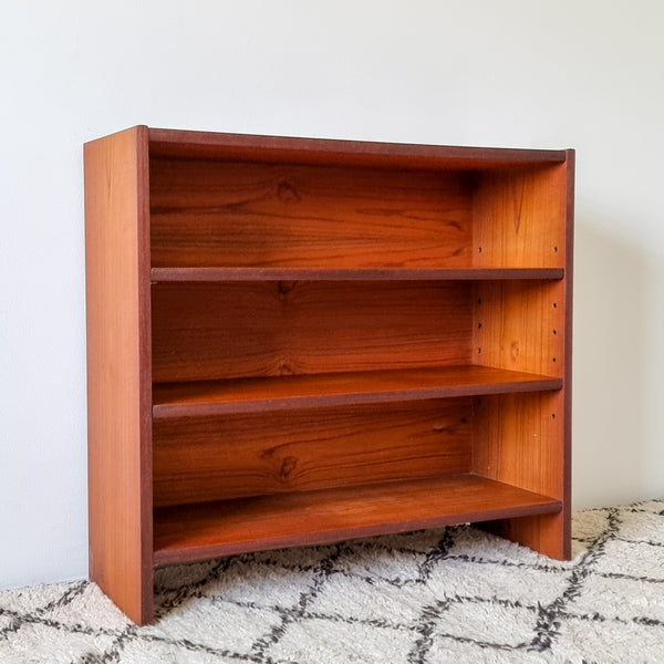 Small Danish style Teak Bookshelf