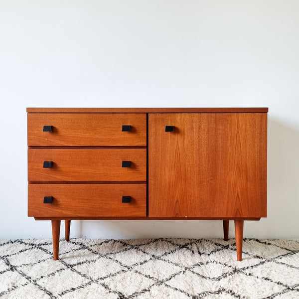 Vintage Modernist Mini Sideboard
