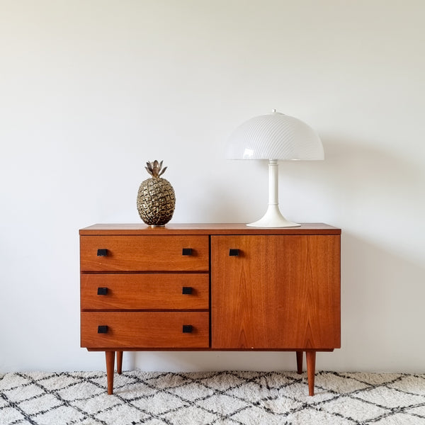 Vintage Modernist Mini Sideboard