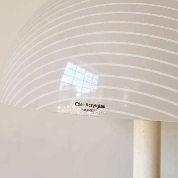 Post-modern 80s Acrylic Mushroom Lamp