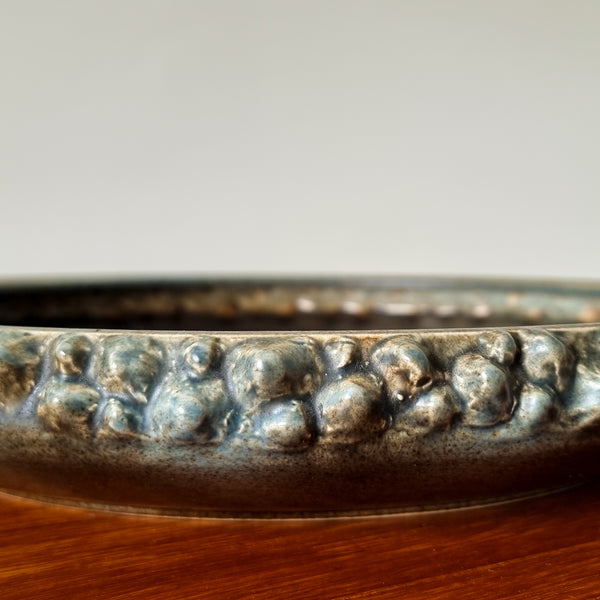 Large Danish Ceramic Centerpiece Bowl by Ravnild
