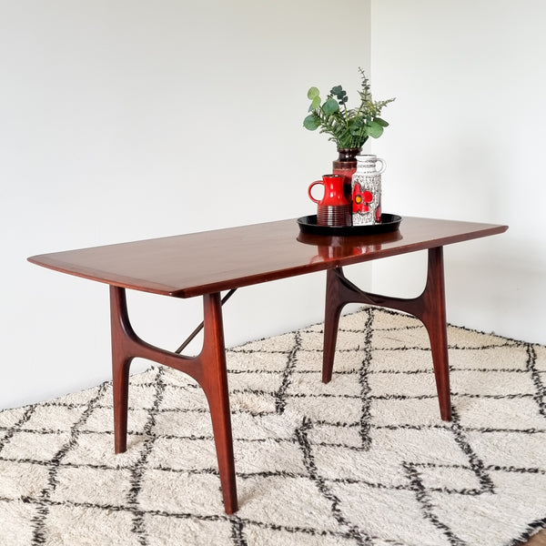 Swedish Mid-Century Coffee Table Westbergs Mobler Tranas