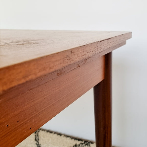 Vintage Dining Table with Extra Long Extention