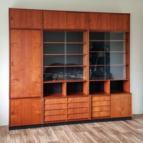 Mid-century Library Modular Shelving Unit