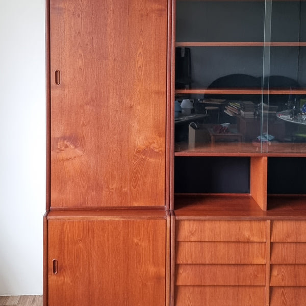 Mid-century Library Modular Shelving Unit