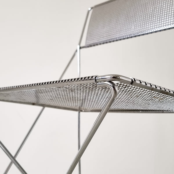 X-line Chairs Niels Jorgen Haugesen for Hybodan- Set of 3