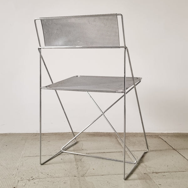X-line Chairs Niels Jorgen Haugesen for Hybodan- Set of 3