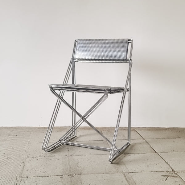 X-line Chairs Niels Jorgen Haugesen for Hybodan- Set of 3