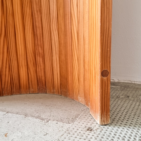 1980's Tambour Room Divider