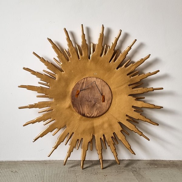 Majestic Regency Sunburst Mirror 1970s