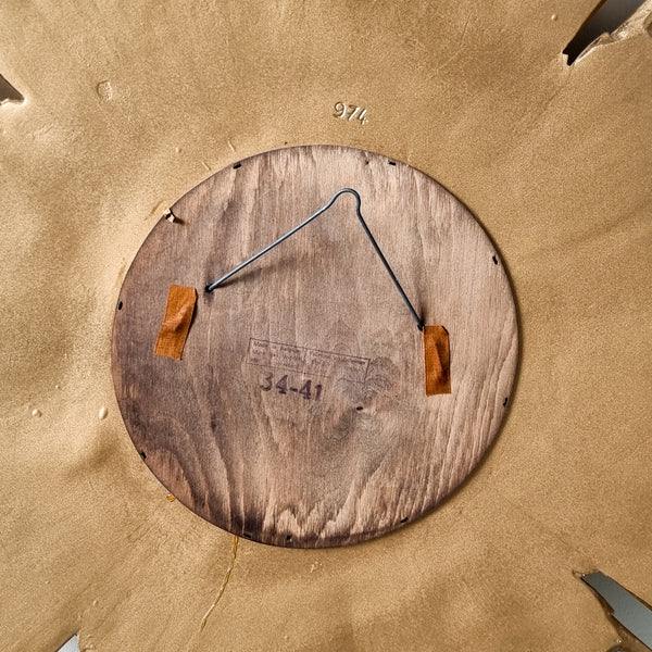 Majestic Regency Sunburst Mirror 1970s