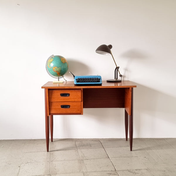RESERVED Small Retro Desk - Dutch made