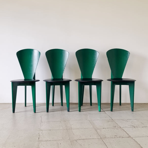 Calligaris Post-Modern Dining Chairs - Set of 4