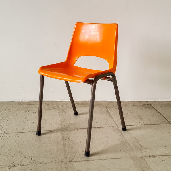 70s Orange Children's Chair