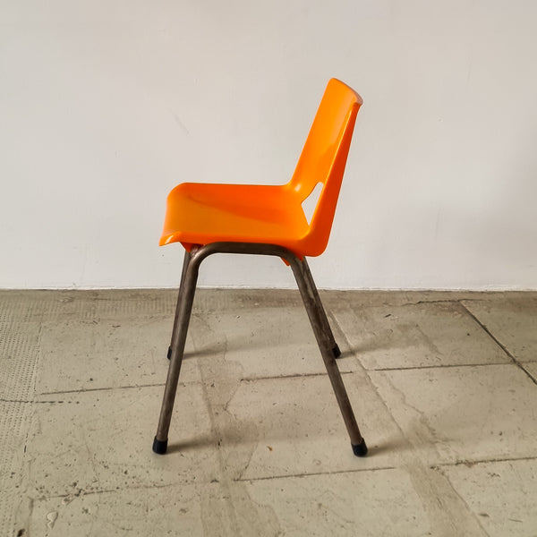 70s Orange Children's Chair