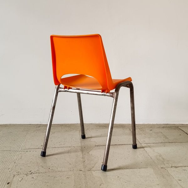 70s Orange Children's Chair