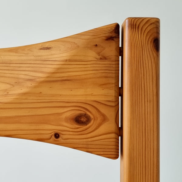 Ilmari Tapiovaara Hongisto Pine Wood Dining Chairs and Stool