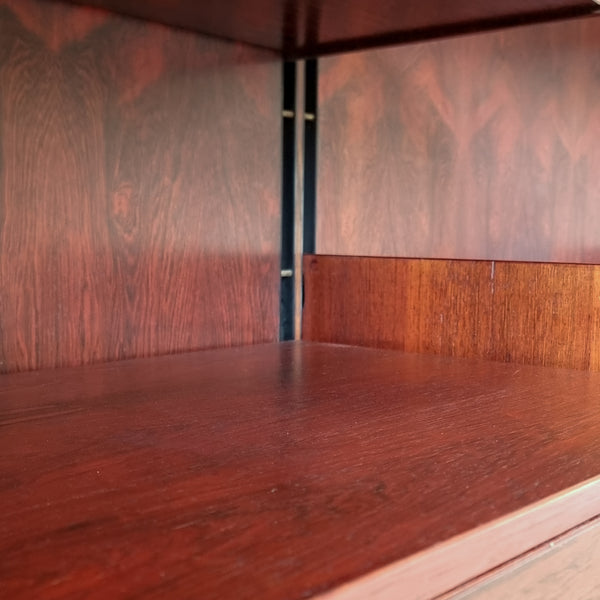 Rosewood Wall System Gianfranco Frattini for Bernini