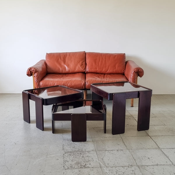 Gianfranco Frattini for Cassina Stacking Tables (Set of 3)