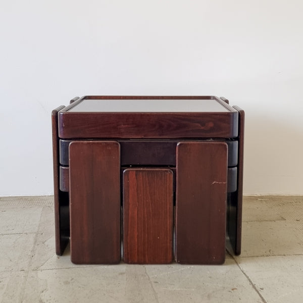Gianfranco Frattini for Cassina Stacking Tables (Set of 3)