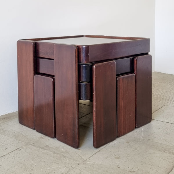 Gianfranco Frattini for Cassina Stacking Tables (Set of 3)