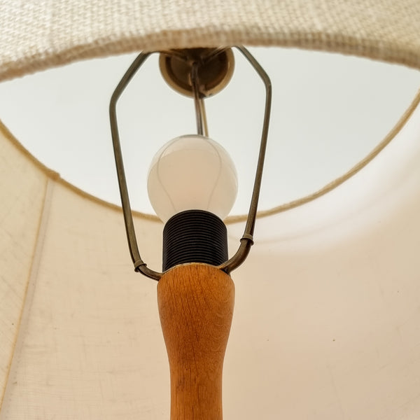 Scandinavian Teak Table Lamp