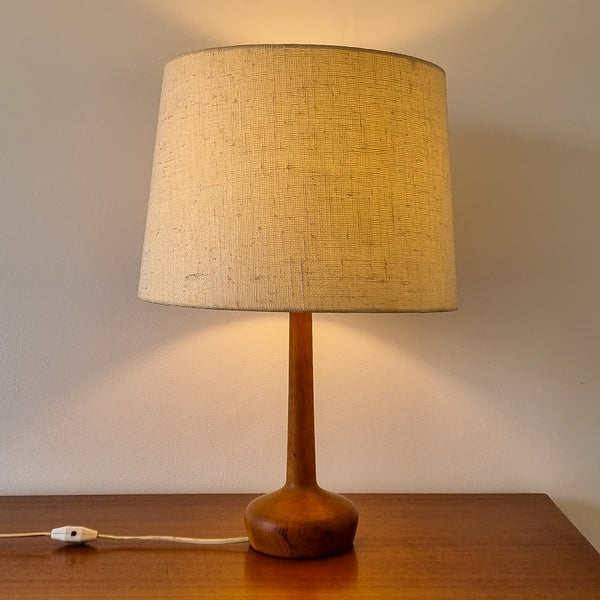 Scandinavian Teak Table Lamp