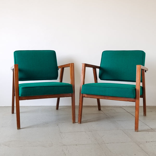 Pair of No 48 Luisa Armchairs by Franco Albini for Knoll International