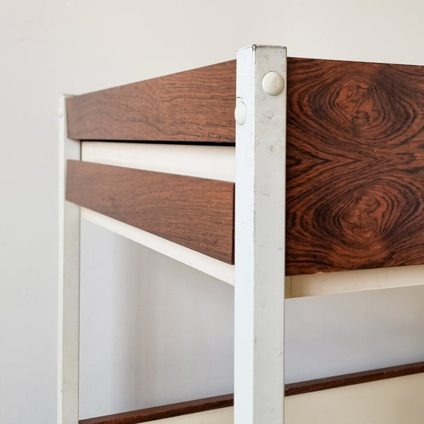 Bauhaus Rosewood Serving Trolley